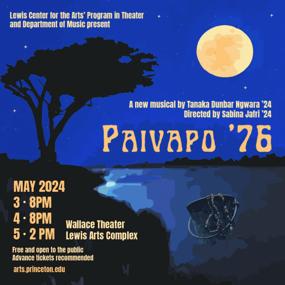 poster for Paivapo '76 performances May 3-5, 2024