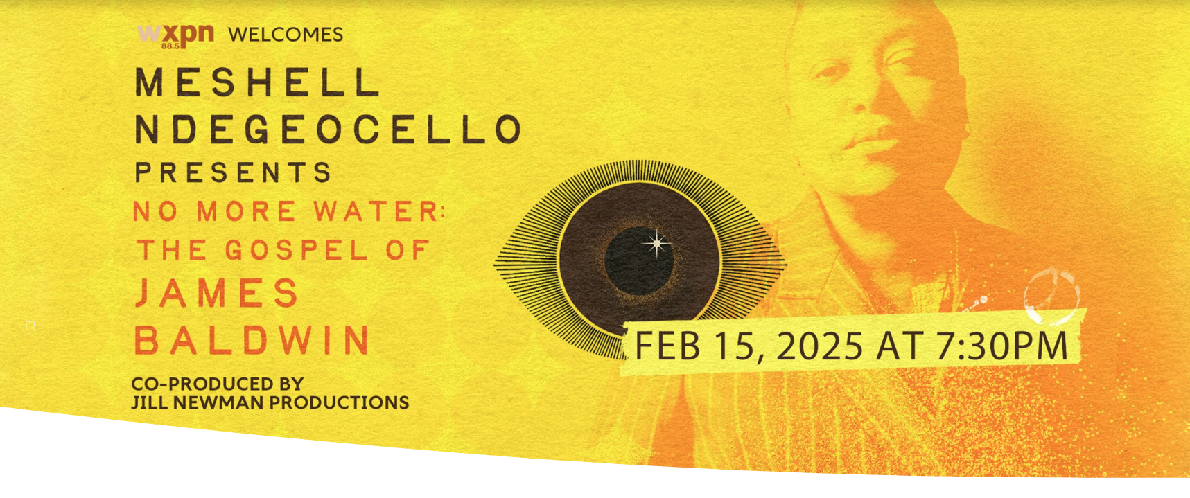 Meshell Ndegeocello - No More Water: The Gospel of James Baldwin on February 15, 2025, at McCarter Theatre